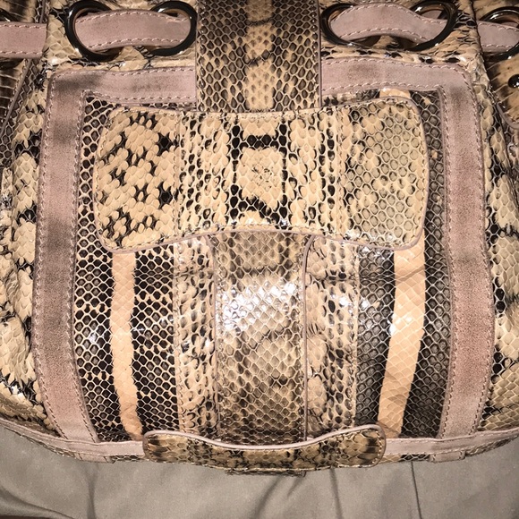 Jimmy Choo Python and suede Hobo Handbag - Picture 11 of 12